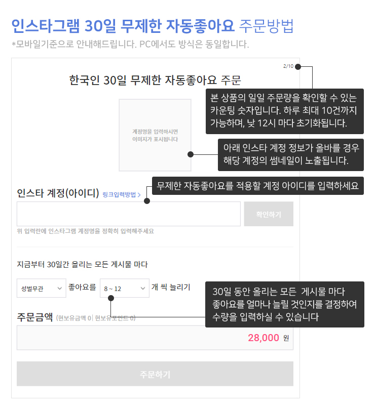 주문방법